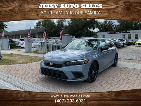 2022 Honda Civic for sale at JEISY AUTO SALES in Orlando FL