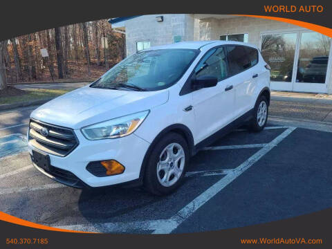 2017 Ford Escape for sale at World Auto in Fredericksburg VA