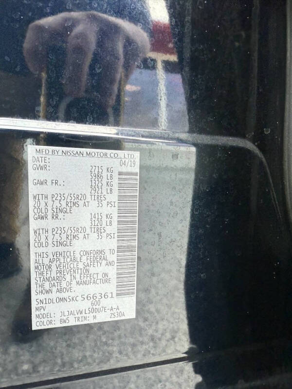 2019 Infiniti QX60 Luxe