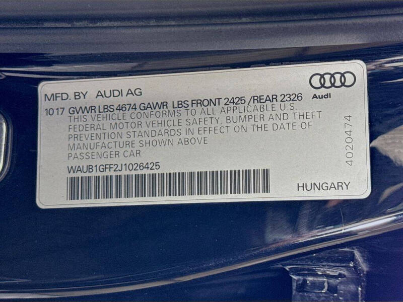 2018 Audi S3