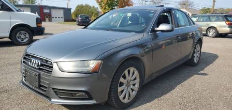 2013 Audi A4 for sale at Village Car Company in Hinesburg VT