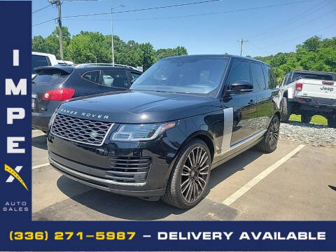 2022 Land Rover Range Rover for sale at Impex Auto Sales in Greensboro NC