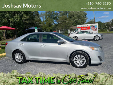 2012 Toyota Camry for sale at Joshsav Motors in Walnutport PA