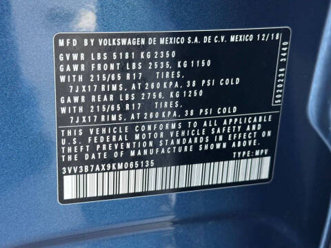 2019 Volkswagen Tiguan