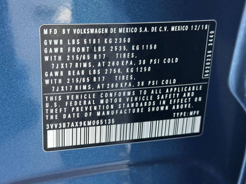 2019 Volkswagen Tiguan