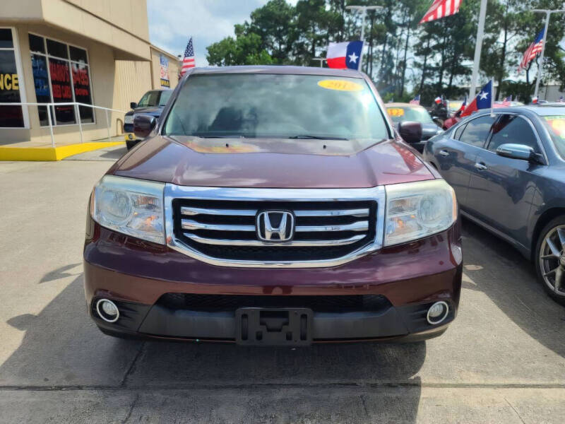 Used 2015 Honda Pilot EX-L with VIN 5FNYF3H59FB022138 for sale in Houston, TX