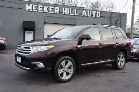 2013 Toyota Highlander for sale at Meeker Hill Auto Sales in Germantown WI