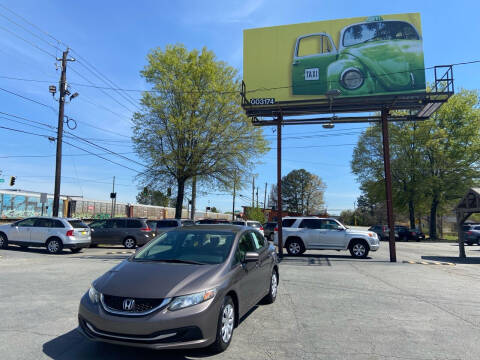 2015 Honda Civic for sale at Hola Auto Sales in Atlanta GA