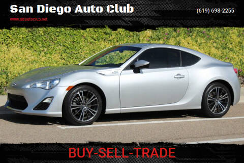 2013 Scion FR-S for sale at San Diego Auto Club in Spring Valley CA