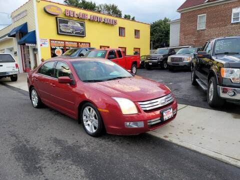2008 Ford Fusion for sale at Bel Air Auto Sales in Milford CT