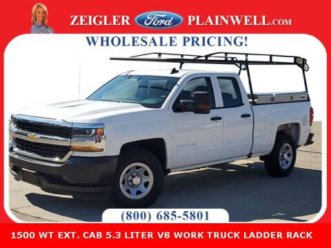 2018 Chevrolet Silverado 1500 for sale at Zeigler Ford of Plainwell- Jeff Bishop in Plainwell MI