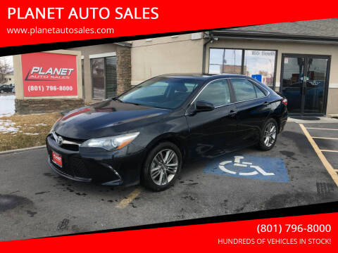 2017 Toyota Camry for sale at PLANET AUTO SALES in Lindon UT