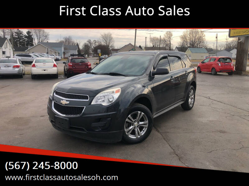 2013 Chevrolet Equinox for sale at First Class Auto Sales in Fostoria OH