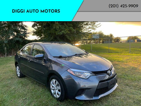 2014 Toyota Corolla for sale at Diggi Auto Motors in Jersey City NJ