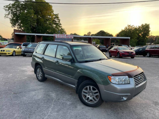 2007 Subaru Forester for sale at A1 Classic Motor Inc in Fuquay Varina, NC