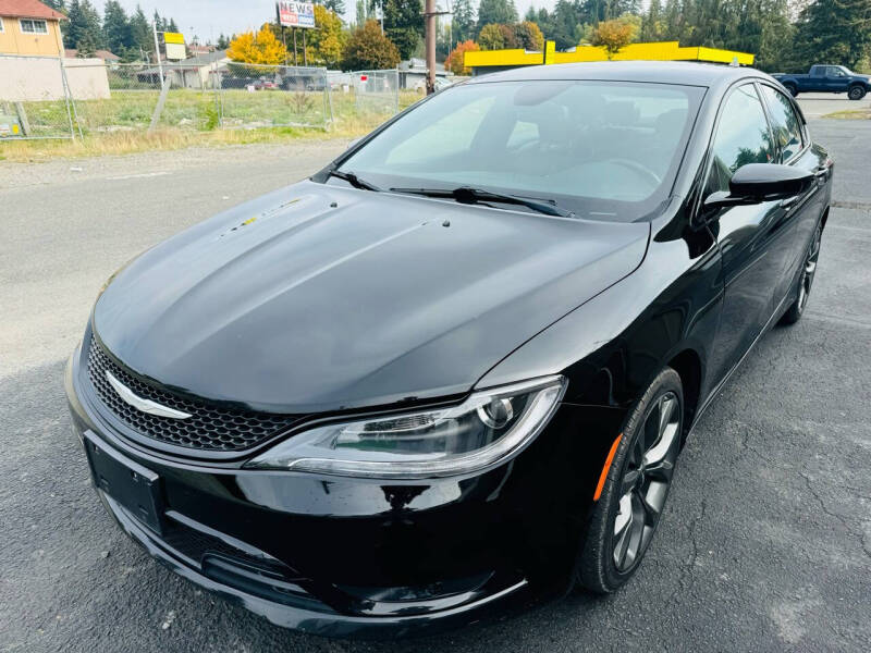 Used 2015 Chrysler 200 S with VIN 1C3CCCBG7FN516694 for sale in Tacoma, WA