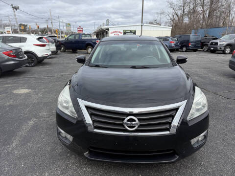 2014 Nissan Altima for sale at M & J Auto Sales in Attleboro MA