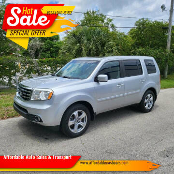 2012 Honda Pilot for sale at Affordable Auto Sales & Transport in Pompano Beach FL