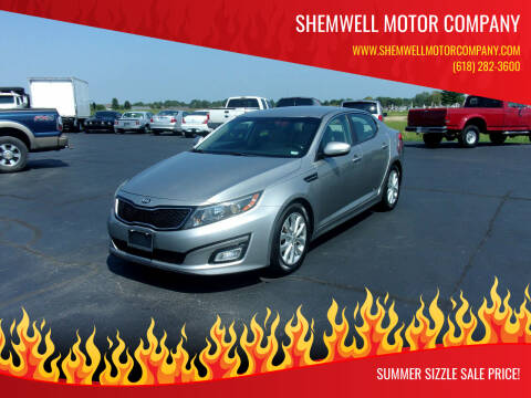 2015 Kia Optima for sale at SHEMWELL MOTOR COMPANY in Red Bud IL