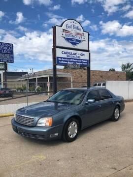 2000 Cadillac DeVille for sale at East Dallas Automotive in Dallas TX