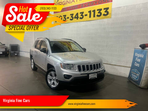 2013 Jeep Compass for sale at Virginia Fine Cars in Chantilly VA