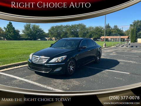 2012 Hyundai Genesis for sale at Right Choice Auto in Boise ID