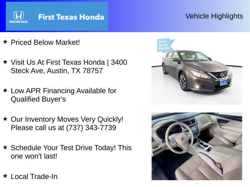 2017 Nissan Altima 2.5