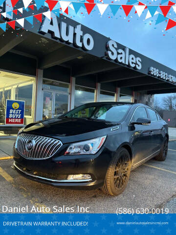 2014 Buick LaCrosse for sale at Daniel Auto Sales Inc in Clinton Township MI