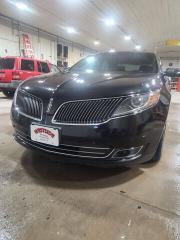 2014 Lincoln MKS for sale at WESTSIDE GARAGE LLC in Keokuk IA