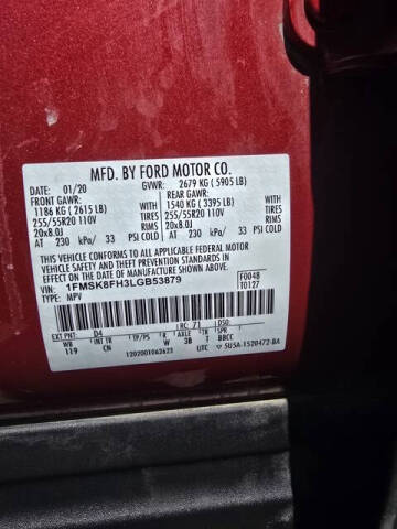 2020 Ford Explorer Limited