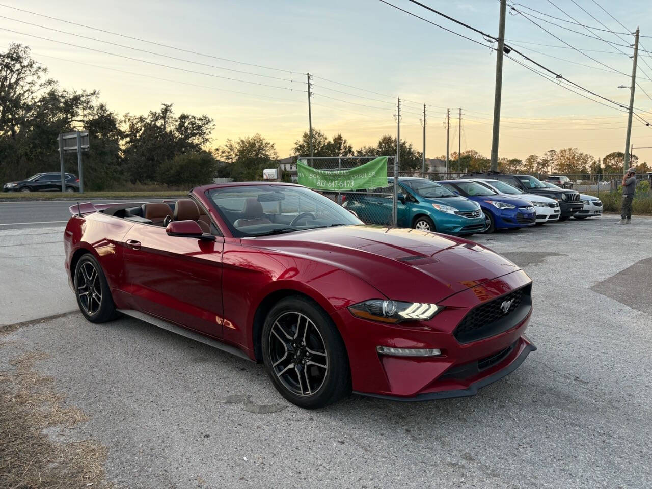 2019 Ford Mustang for sale at Hobgood Auto Sales in Land O Lakes, FL