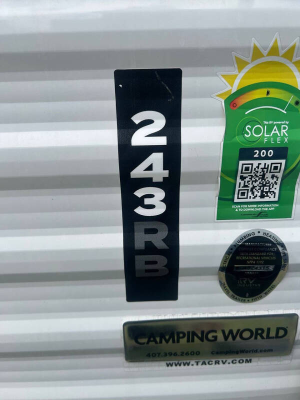 2022 Keystone RV Hideout 243RB