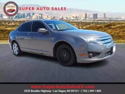 2012 Ford Fusion for sale at Super Auto Sales in Las Vegas NV