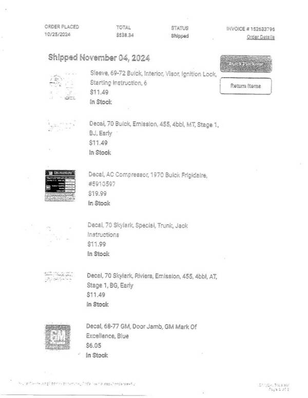 1970 Buick Gran Sport