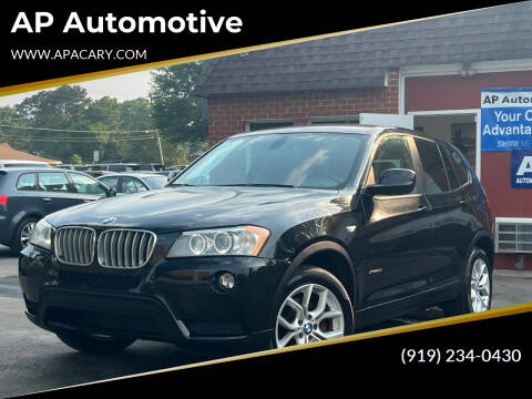 2011 BMW X3 for sale at AP Automotive in Cary NC