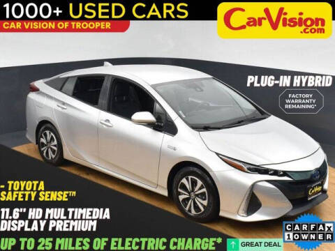 2018 Toyota Prius Prime for sale at Car Vision of Trooper in Norristown PA