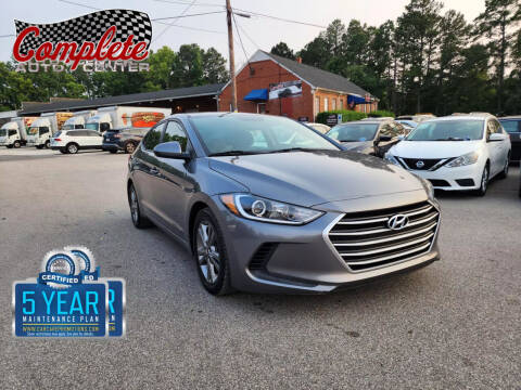2018 Hyundai Elantra for sale at Complete Auto Center , Inc in Raleigh NC
