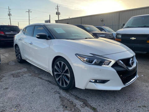 2016 Nissan Maxima for sale at Marquez Auto Sales in South Houston TX