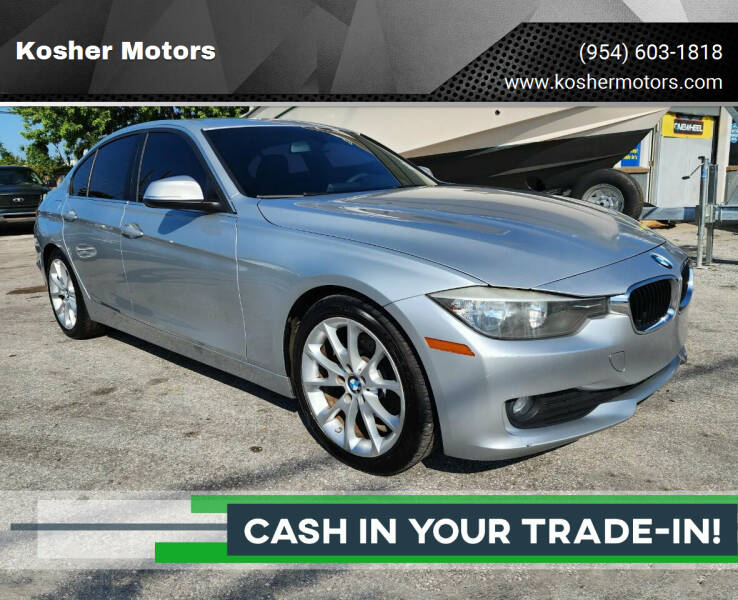2015 BMW 3 Series for sale at Kosher Motors in Hollywood FL