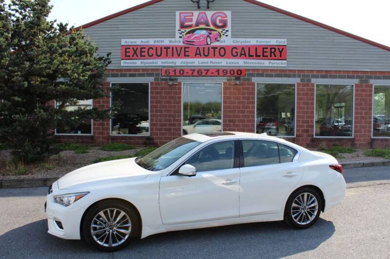 2022 Infiniti Q50 for sale at EXECUTIVE AUTO GALLERY INC in Walnutport PA