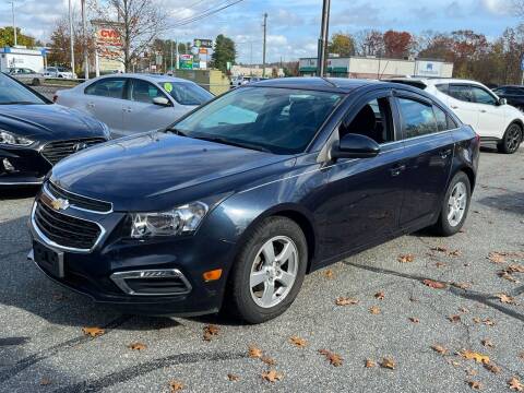 2016 Chevrolet Cruze Limited for sale at Ludlow Auto Sales in Ludlow MA
