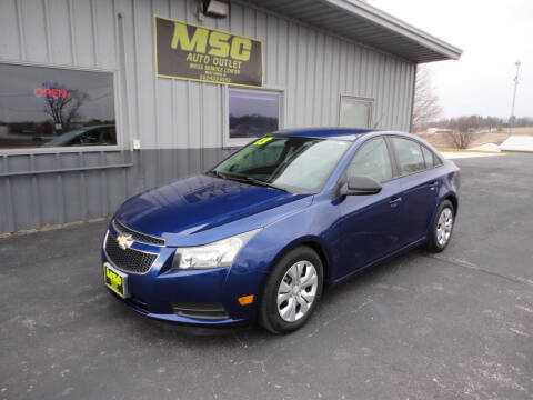 2013 Chevrolet Cruze for sale at Moss Service Center-MSC Auto Outlet in West Union IA