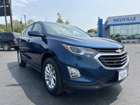 2021 Chevrolet Equinox for sale at NEUVILLE CHEVY BUICK GMC in Waupaca WI