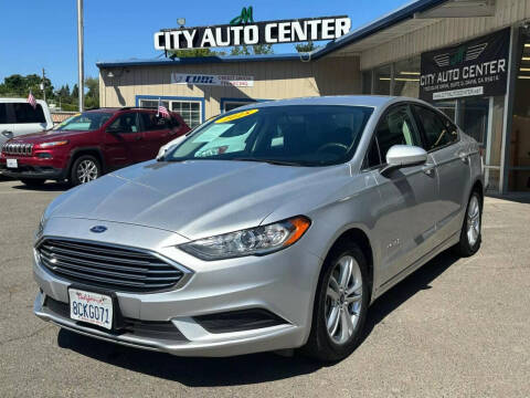 2018 Ford Fusion Hybrid for sale at City Auto Center in Davis CA