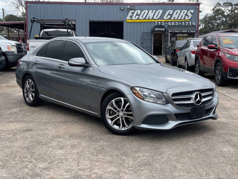 2015 Mercedes-Benz C-Class for sale at Econo Cars in Houston TX