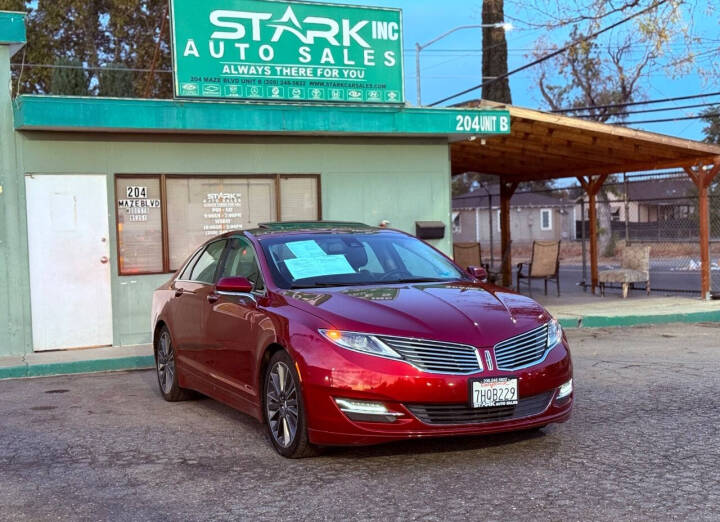 2015 Lincoln MKZ Hybrid for sale at STARK AUTO SALES INC in Modesto, CA