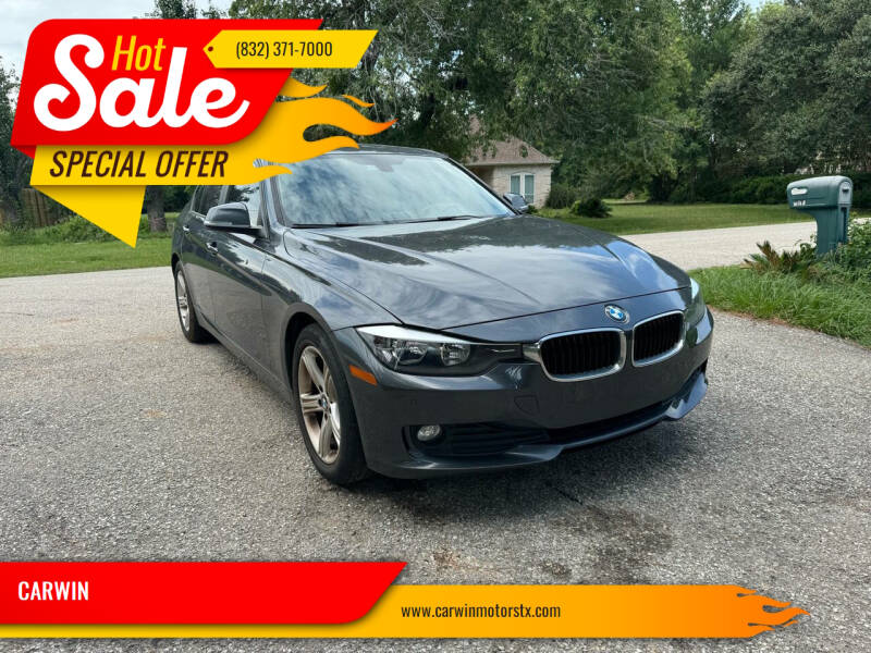 2015 BMW 3 Series for sale at CARWIN in Katy TX