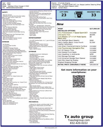 2022 MINI Hardtop 4 Door Cooper S