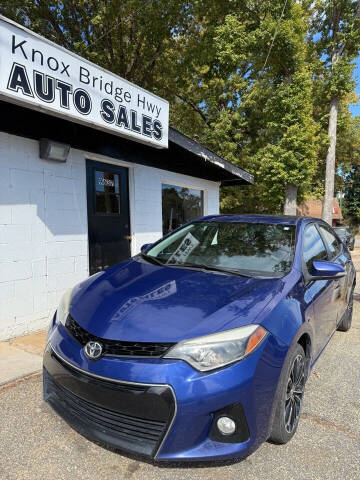 2016 Toyota Corolla for sale at Knox Bridge Hwy Auto Sales in Canton GA