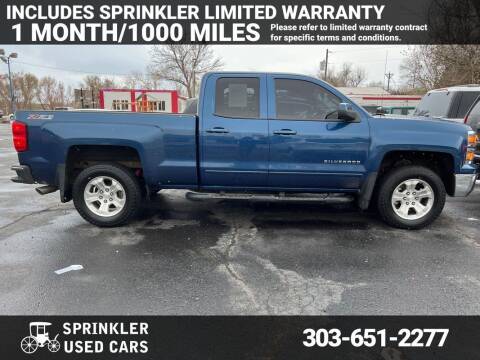 2015 Chevrolet Silverado 1500 for sale at Sprinkler Used Cars in Longmont CO